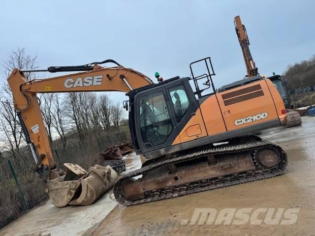 CASE CX 210 D Paletli ekskavatörler