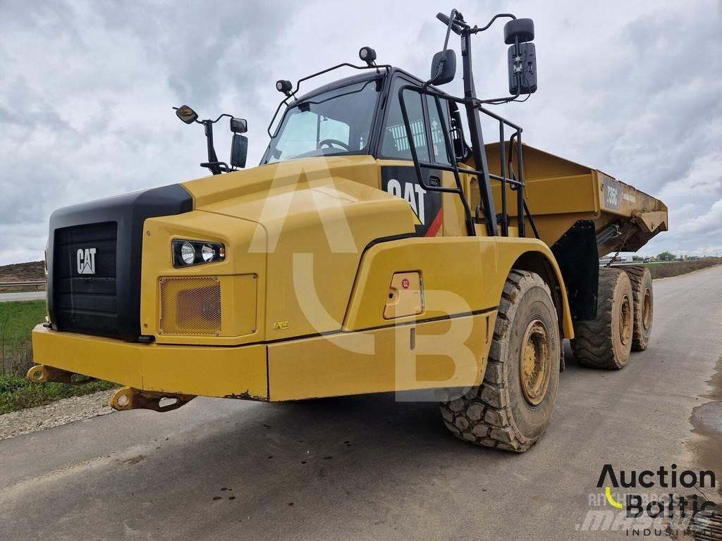 CAT 735C Belden kirma kaya kamyonu
