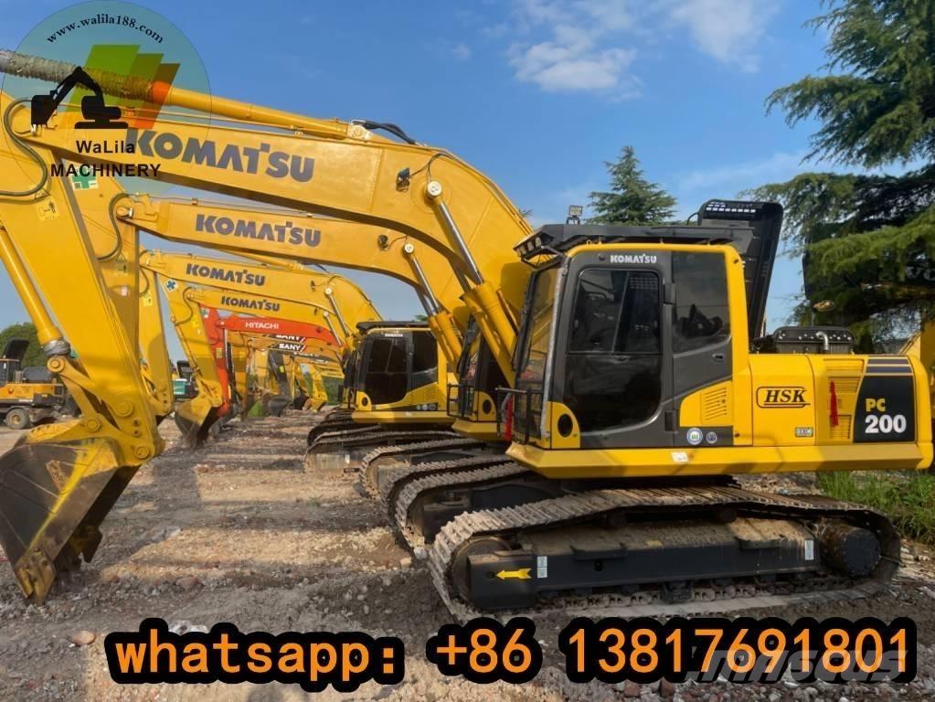 Komatsu PC 200 8N Paletli ekskavatörler