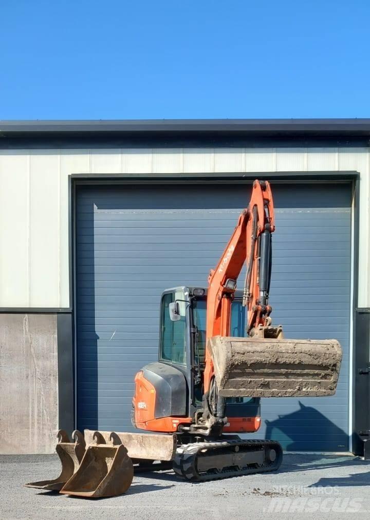 Kubota KX027-4 Mini ekskavatörler, 7 tona dek