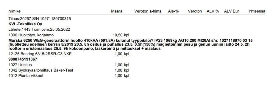  WEG AG10280MI20AI Diğer Jeneratörler