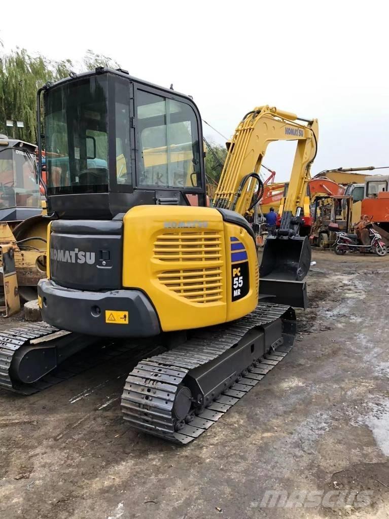 Komatsu PC 55 MR Mini ekskavatörler, 7 tona dek