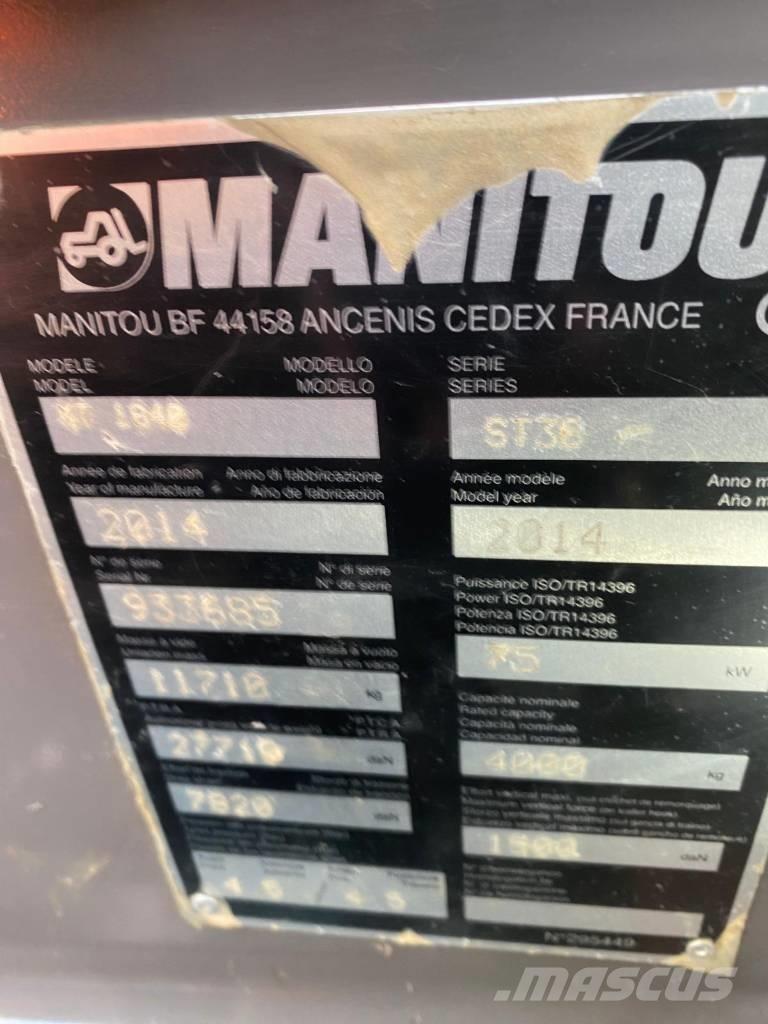 Manitou MT 1840 Teleskopik yükleyiciler