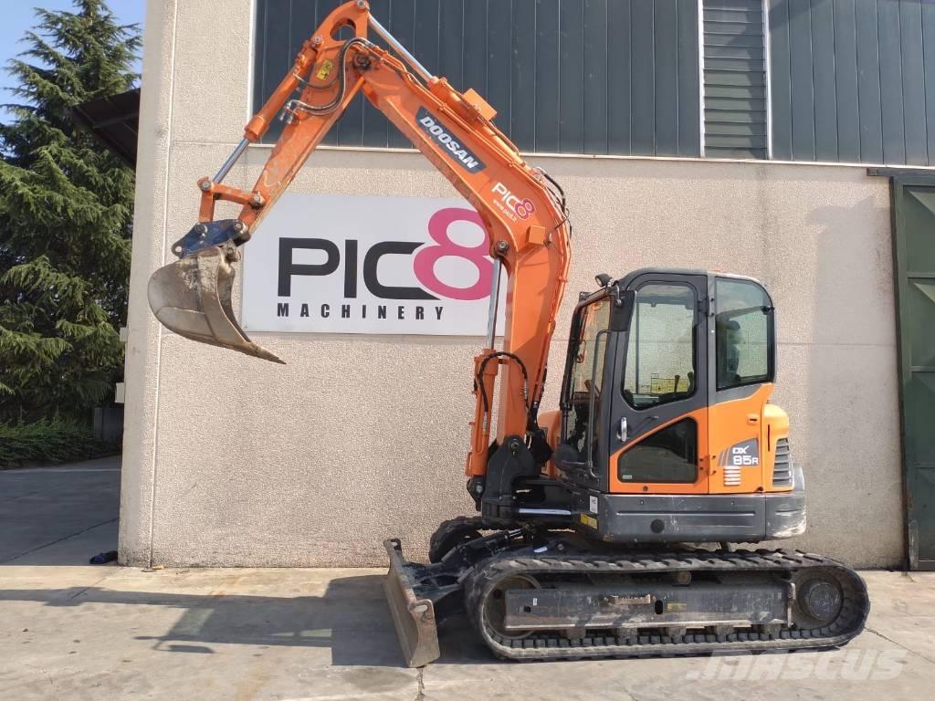 Doosan DX 85 R-3 Midi ekskavatörler 7 - 12 t