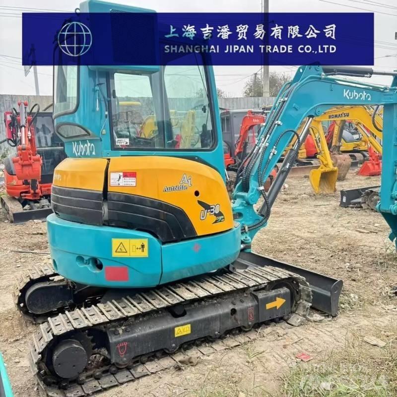 Kubota U 30 Mini ekskavatörler, 7 tona dek