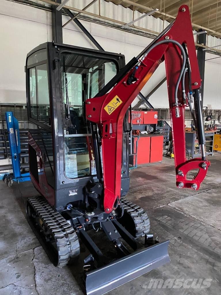 Yanmar SV 15vt Mini ekskavatörler, 7 tona dek