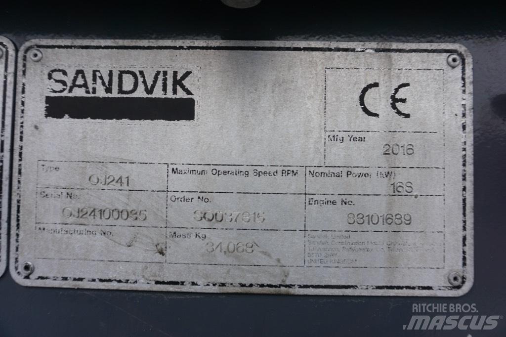 Sandvik QJ 241 Gezer kırıcılar