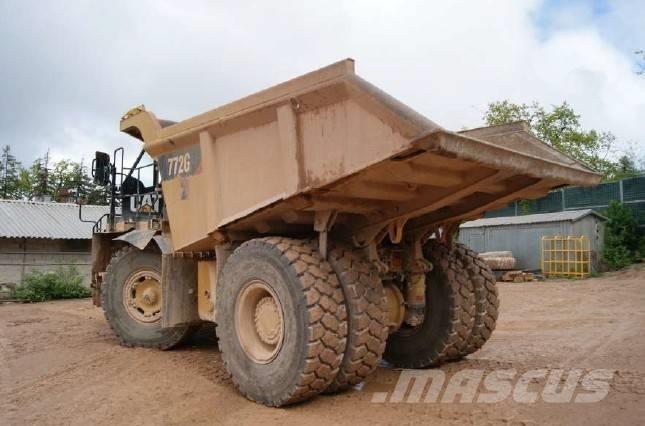 CAT 772G Yol disi kaya kamyonu