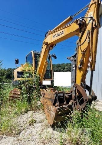 Hyundai Robex 55 Mini ekskavatörler, 7 tona dek