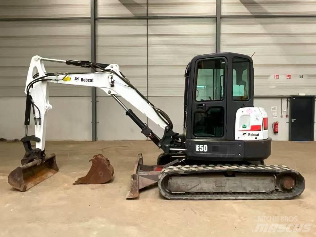 Bobcat E 50 Mini ekskavatörler, 7 tona dek