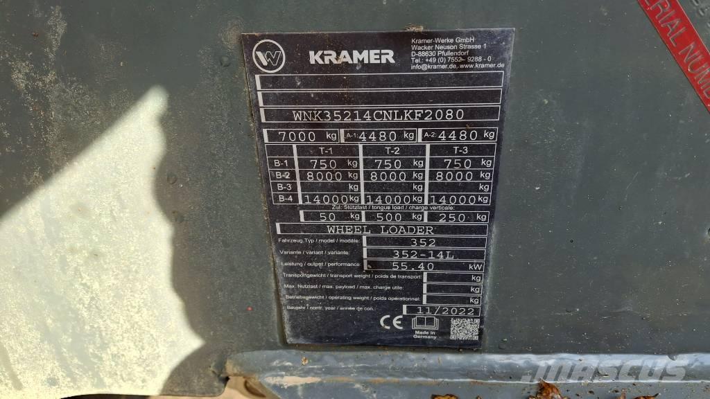 Kramer 8115 Tekerlekli yükleyiciler