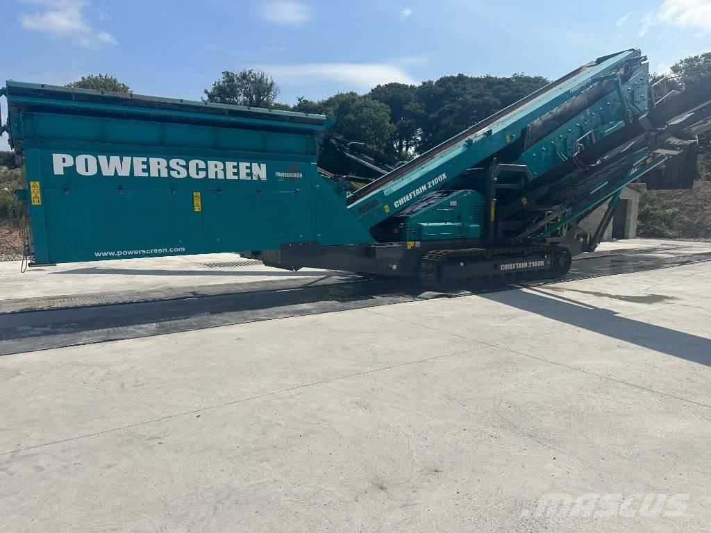 PowerScreen 2100X Gezer eleyiciler