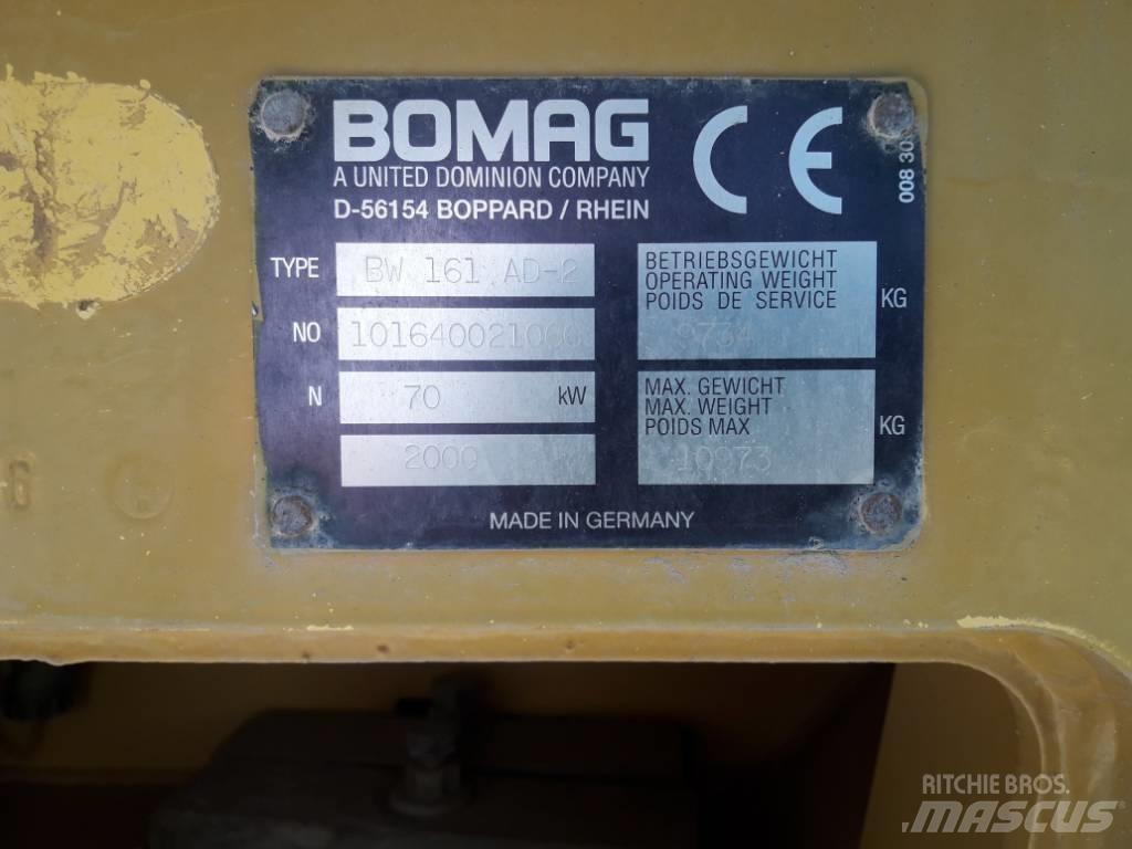 Bomag BW161AD-2 Çift tamburlu silindirler