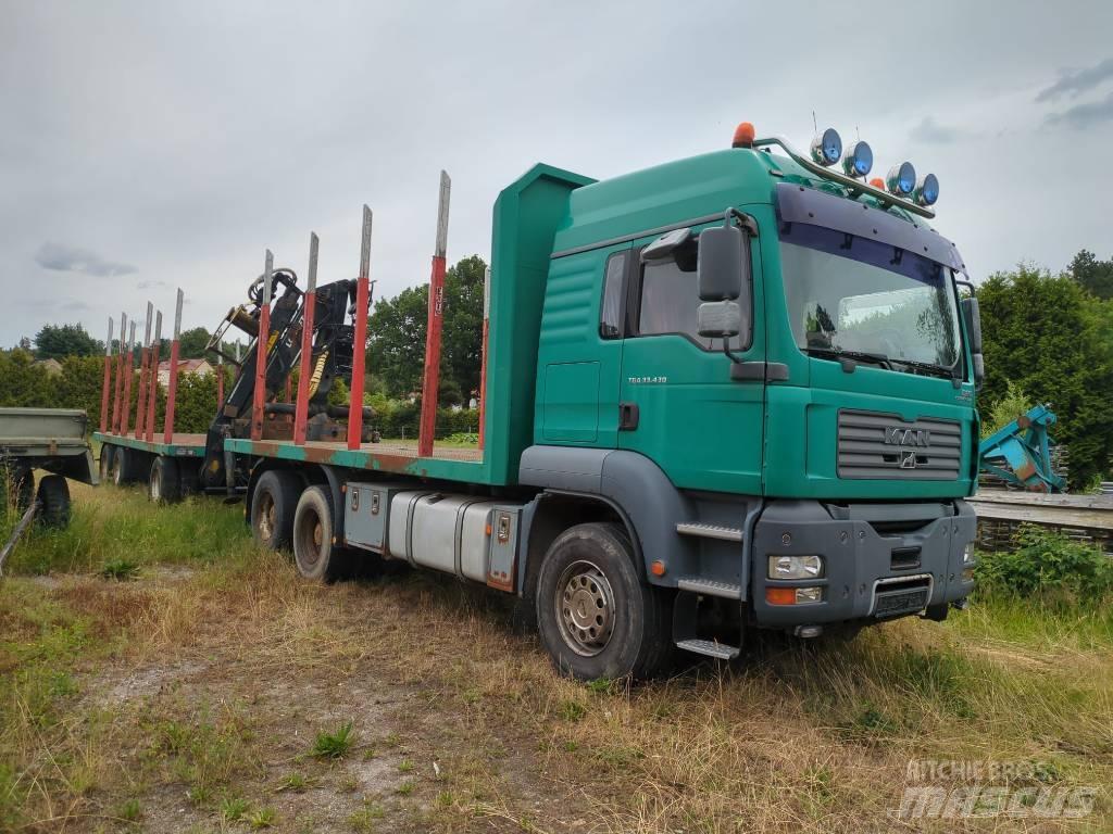 MAN TGA 33.430 Tomruk kamyonlari