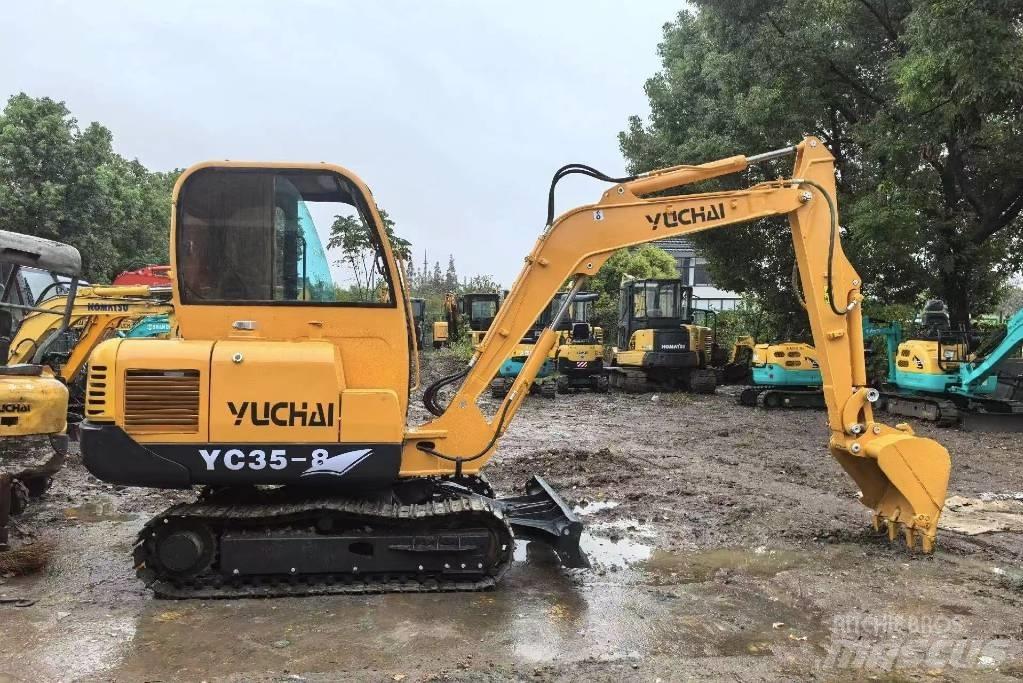 Yuchai YC 35 Mini ekskavatörler, 7 tona dek