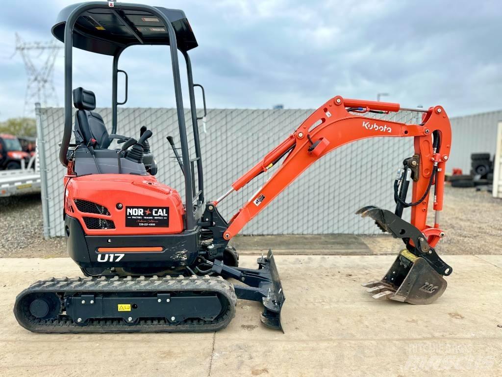 Kubota U 17 Mini ekskavatörler, 7 tona dek