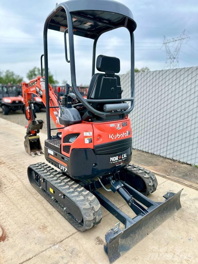 Kubota U 17 Mini ekskavatörler, 7 tona dek
