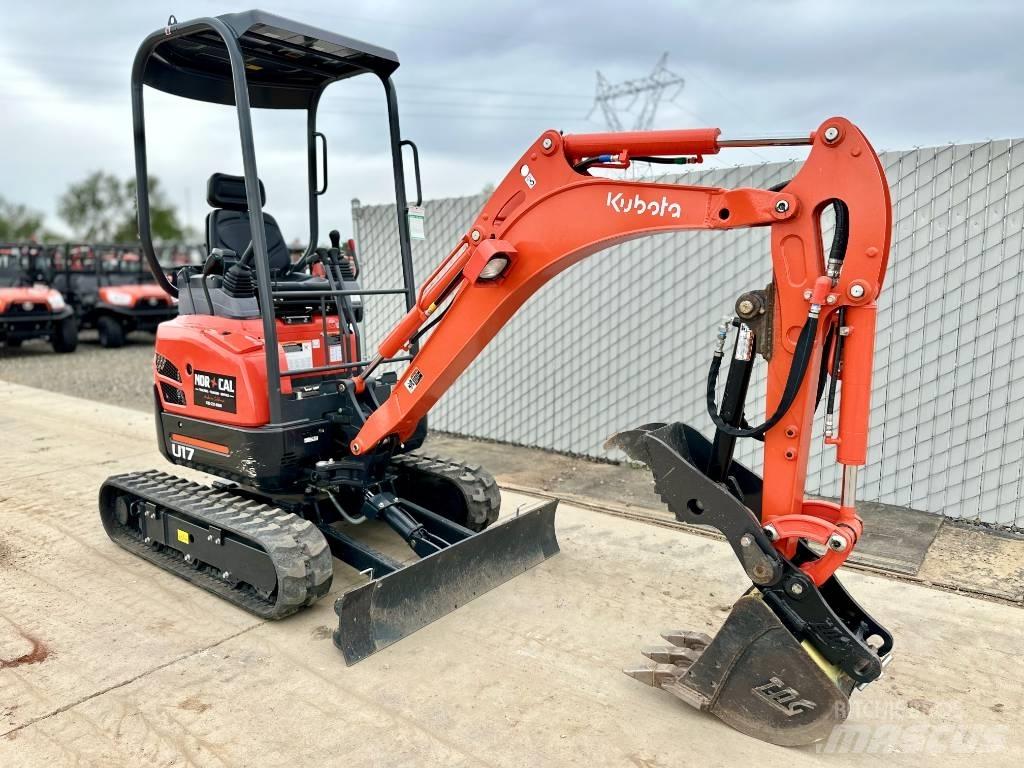 Kubota U 17 Mini ekskavatörler, 7 tona dek