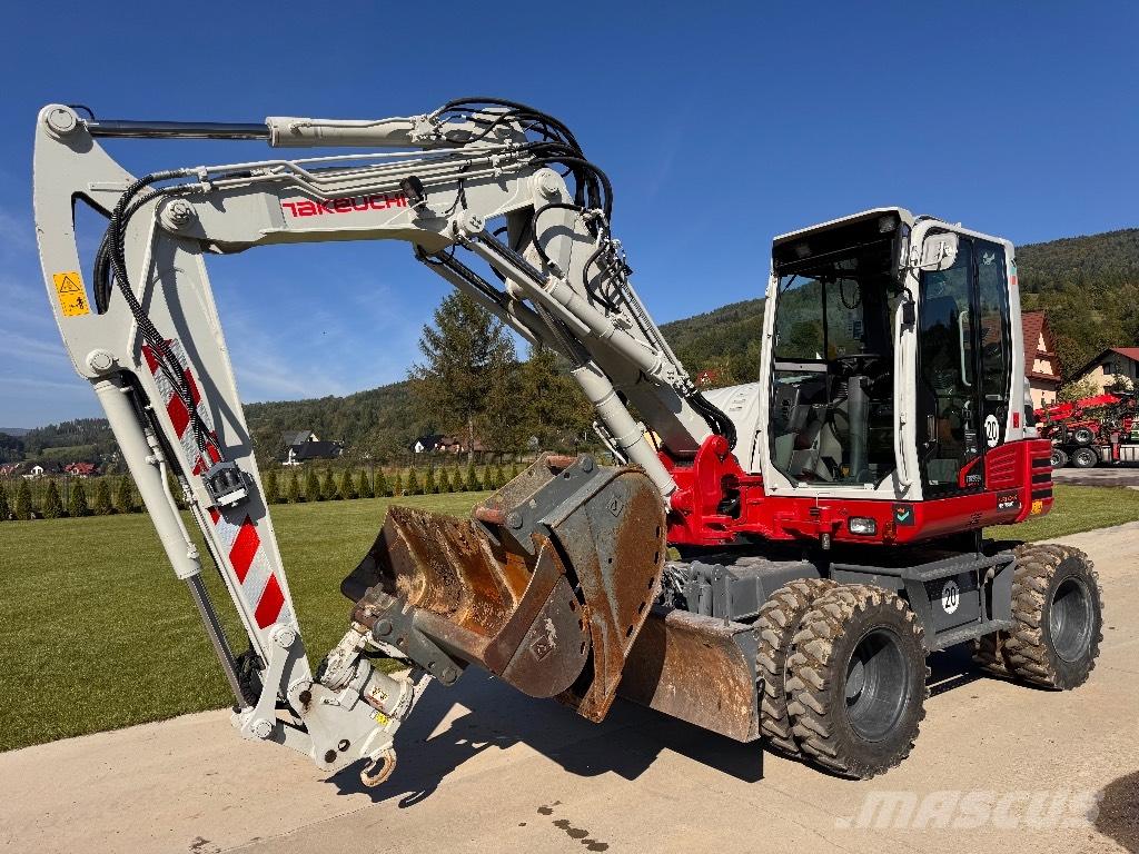Takeuchi TB 295 W Lastik tekerli ekskavatörler