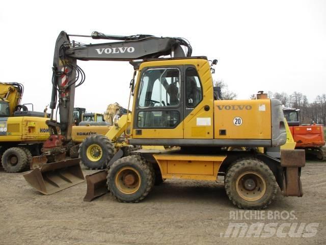 Volvo EW 140 Lastik tekerli ekskavatörler