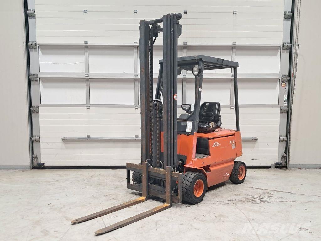 Linde E18P Elektrikli forkliftler