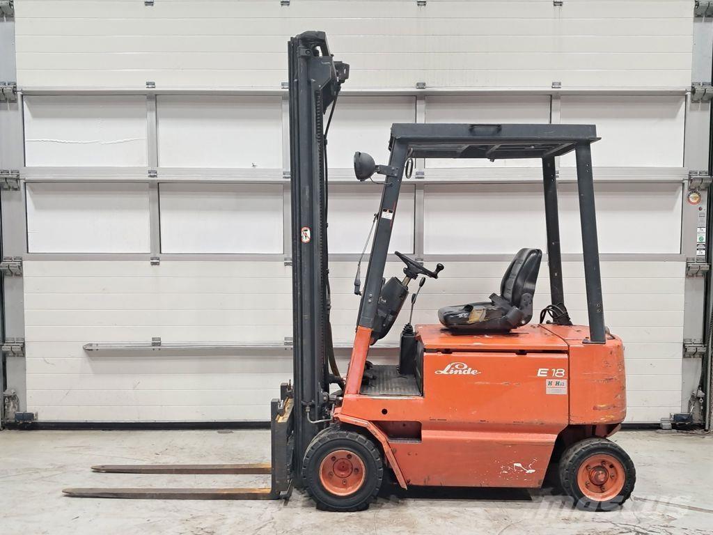 Linde E18P Elektrikli forkliftler