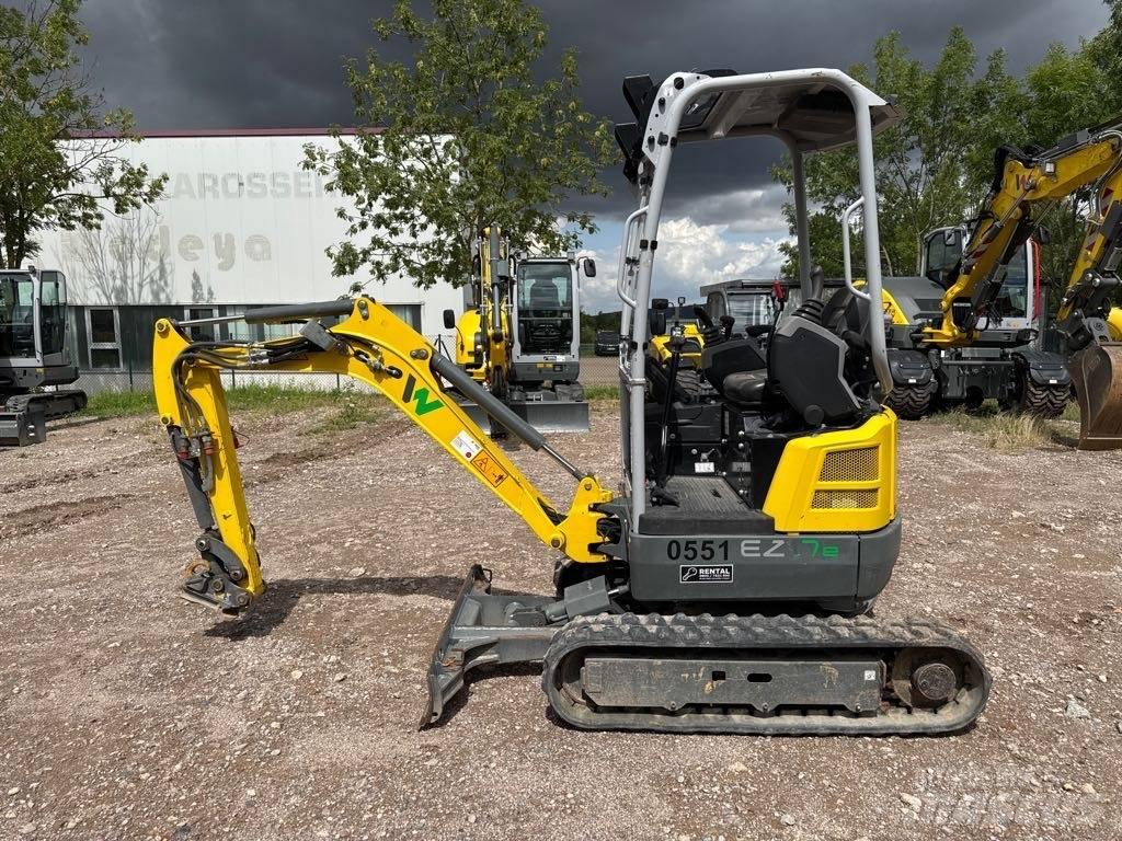 Wacker Neuson EZ17e Paletli ekskavatörler