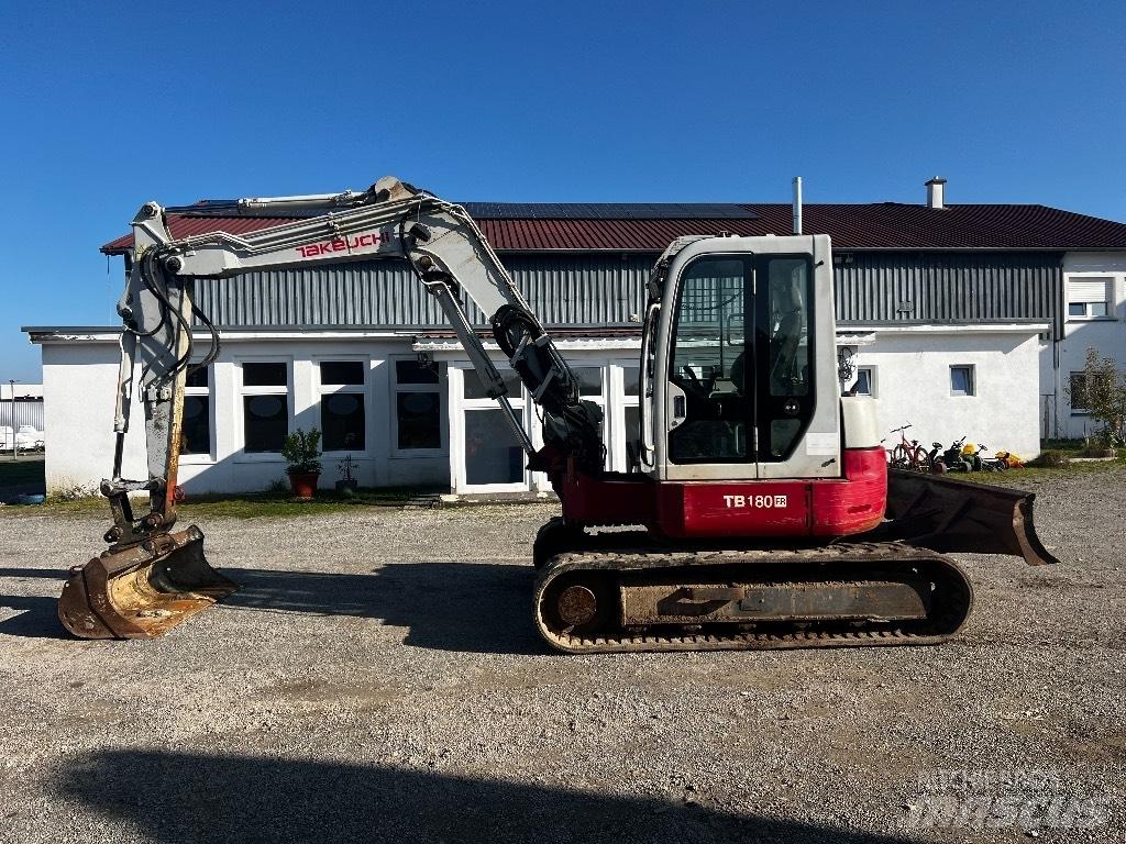 Takeuchi TB 180 FR Midi ekskavatörler 7 - 12 t