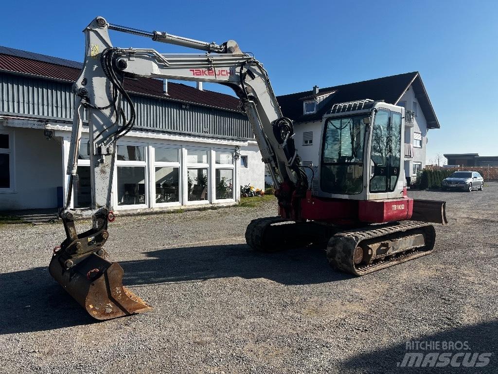 Takeuchi TB 180 FR Midi ekskavatörler 7 - 12 t