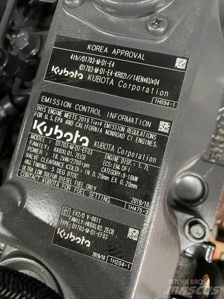 Kubota D1703 Motorlar