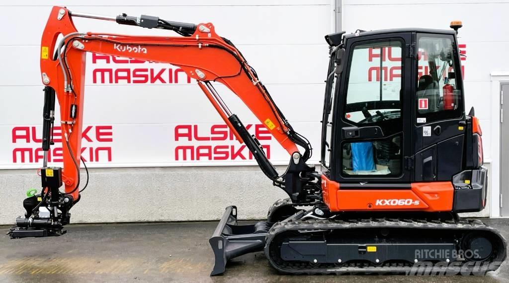 Kubota KX 060-5 Mini ekskavatörler, 7 tona dek