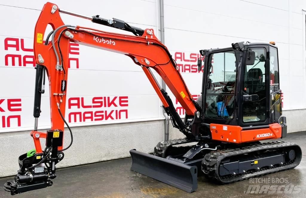 Kubota KX 060-5 Mini ekskavatörler, 7 tona dek