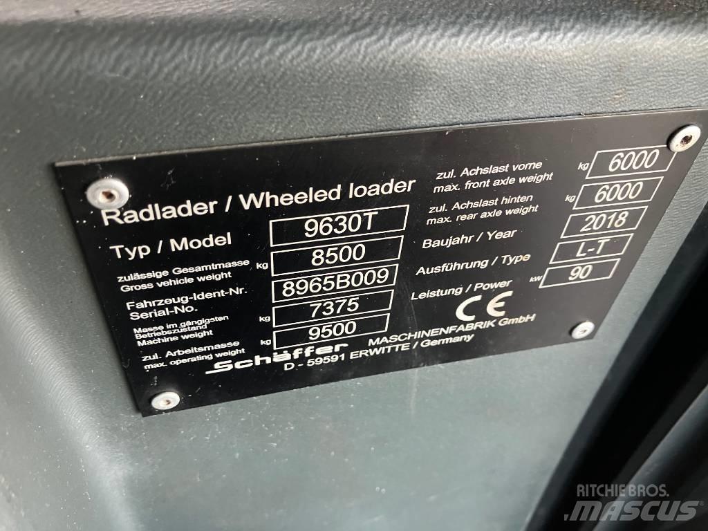 Schäffer 9630T Tarimsal teleskopik yükleyiciler