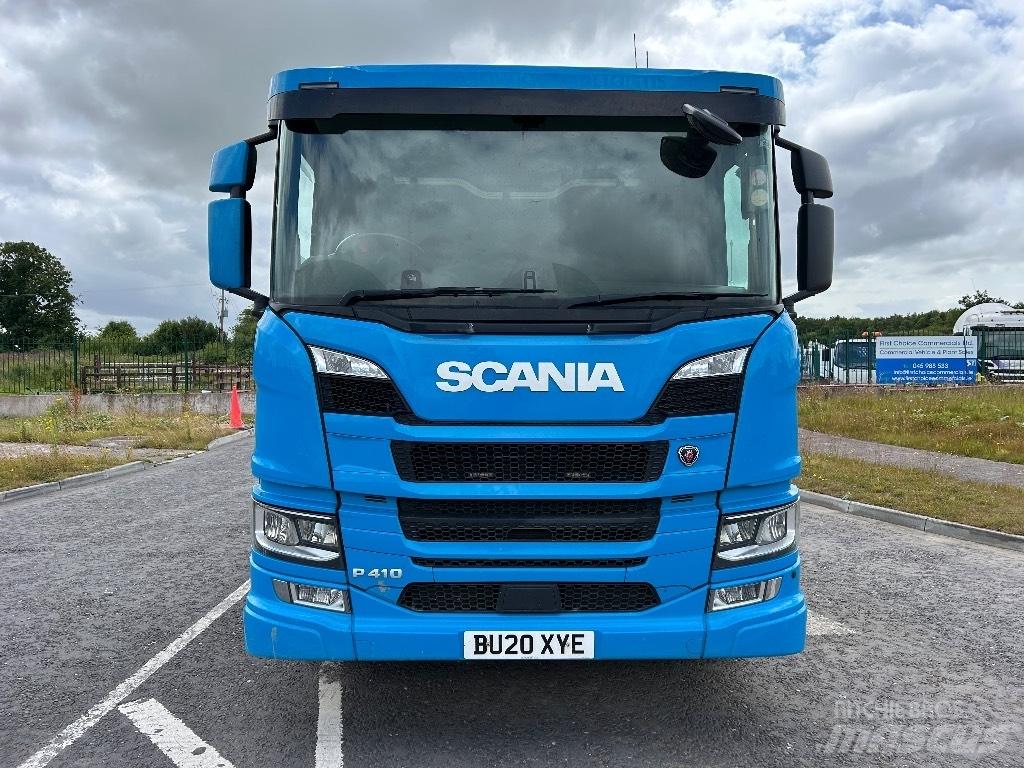 Scania P 410 Düz Platformlu Oto Çekiciler/vinçli kamyonlar