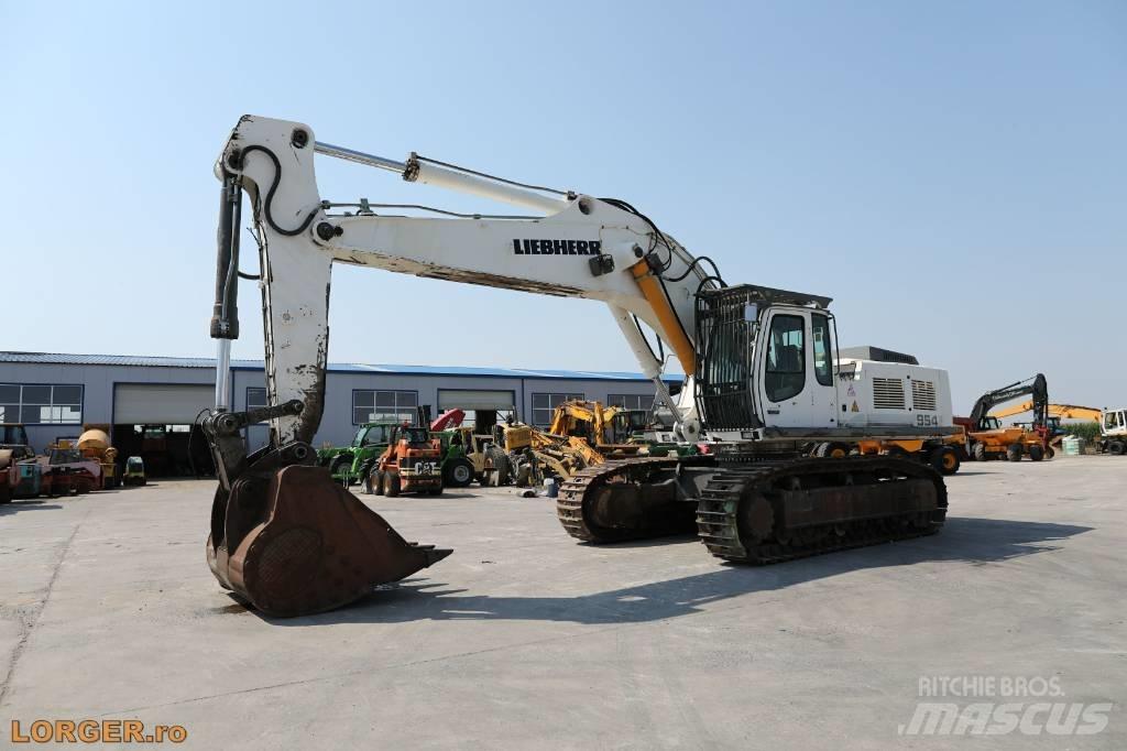 Liebherr R954 C SHD Paletli ekskavatörler
