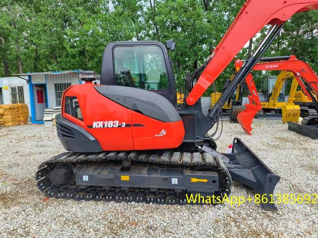 Kubota KX 183 Mini ekskavatörler, 7 tona dek