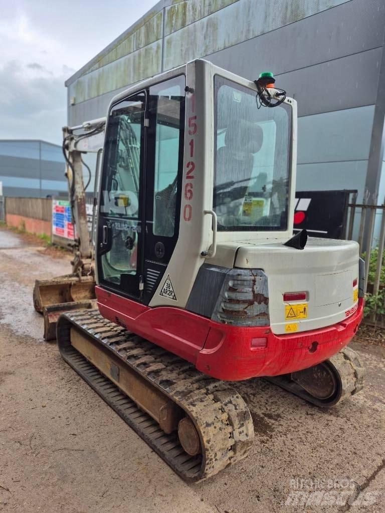 Takeuchi TB 250 Mini ekskavatörler, 7 tona dek