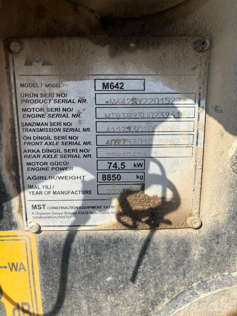 MST 642 Kazıcı yükleyiciler - beko loder