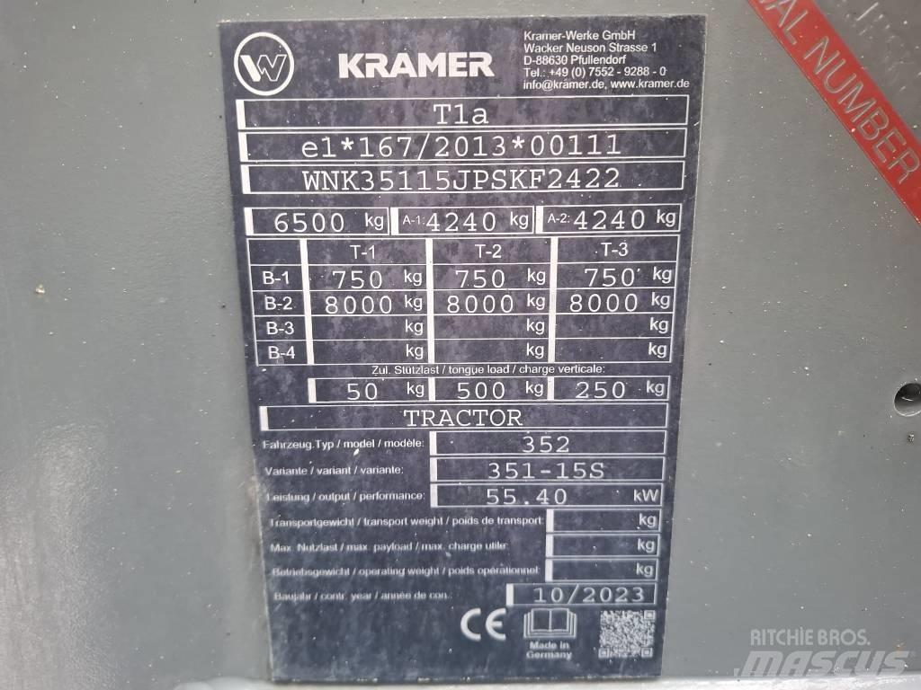 Kramer 8085 Tekerlekli yükleyiciler