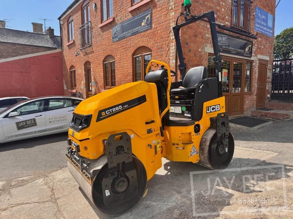 JCB CT 260-120 Çift tamburlu silindirler