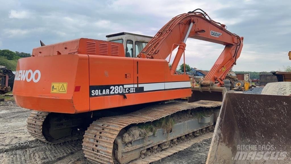 Daewoo Solar 280 III Paletli ekskavatörler