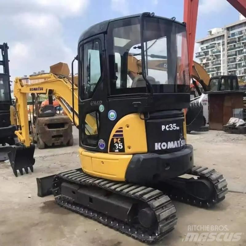 Komatsu PC 35 Mini ekskavatörler, 7 tona dek