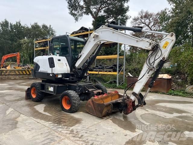 Bobcat E 57 W Lastik tekerli ekskavatörler