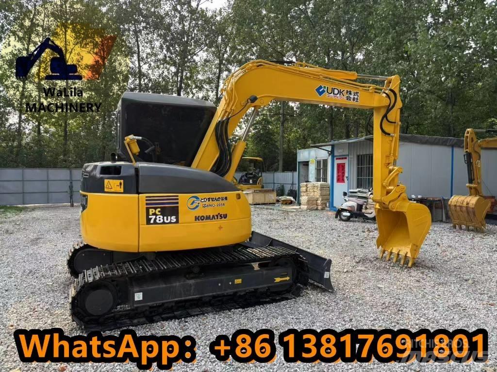 Komatsu PC 78 US Mini ekskavatörler, 7 tona dek