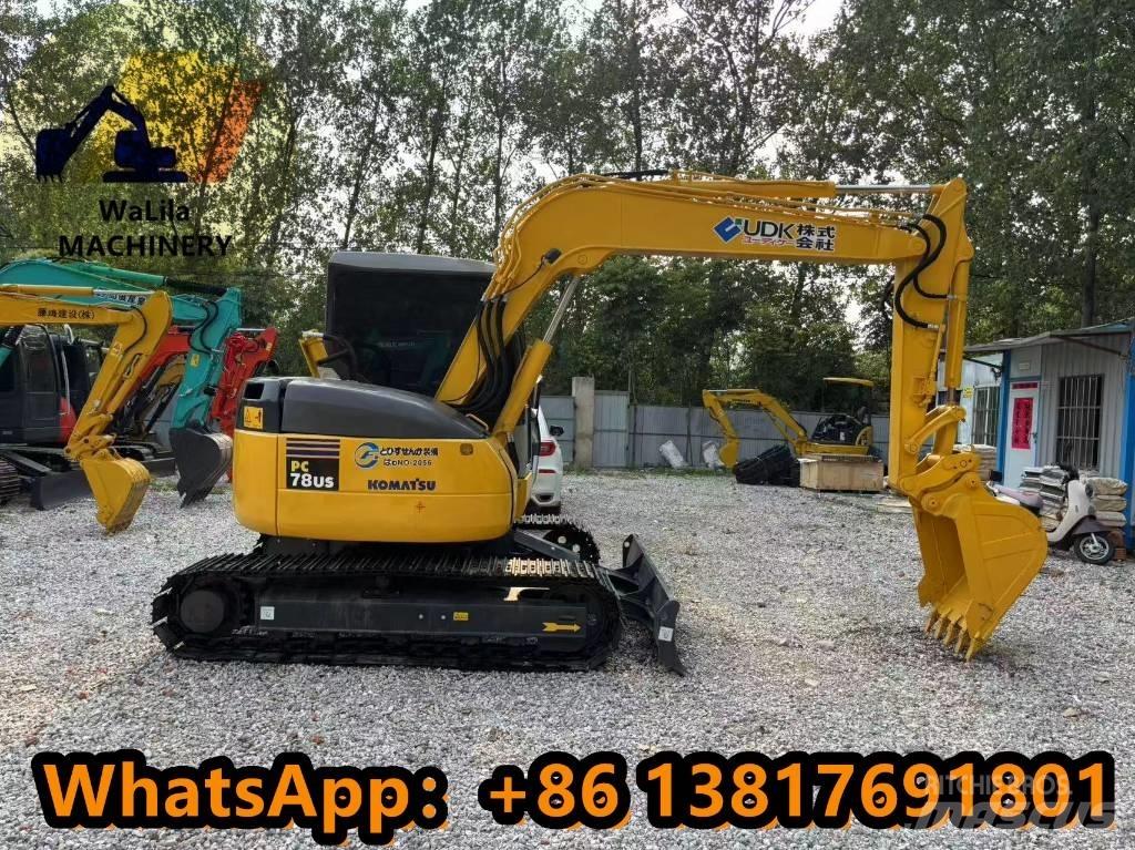 Komatsu PC 78 US Mini ekskavatörler, 7 tona dek