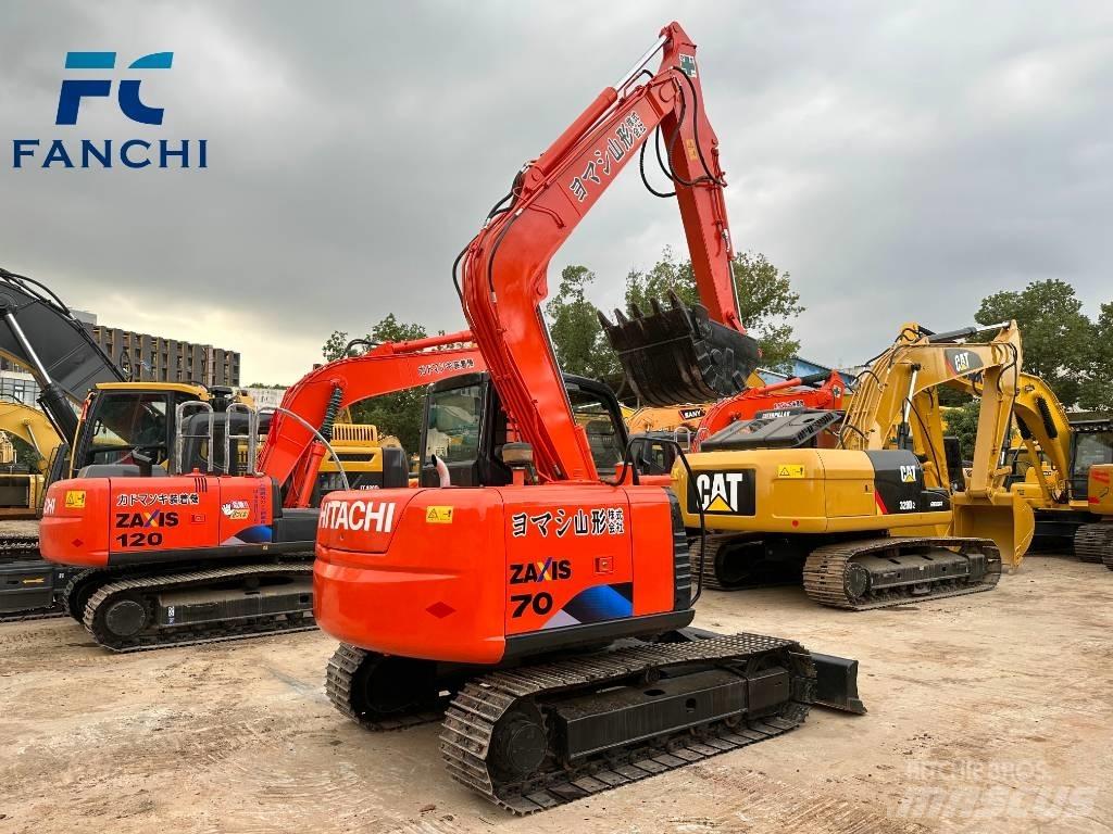 Hitachi zx70 Mini ekskavatörler, 7 tona dek