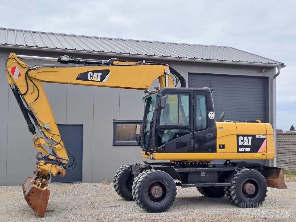 CAT M 316 D Lastik tekerli ekskavatörler
