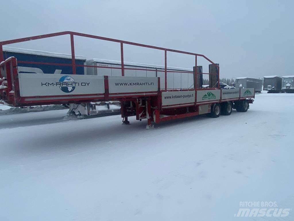 Pacton Pokkakärry Flatbed çekiciler