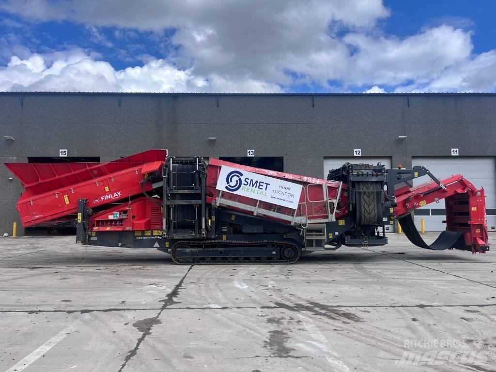 Terex Finlay 883+ Gezer eleyiciler