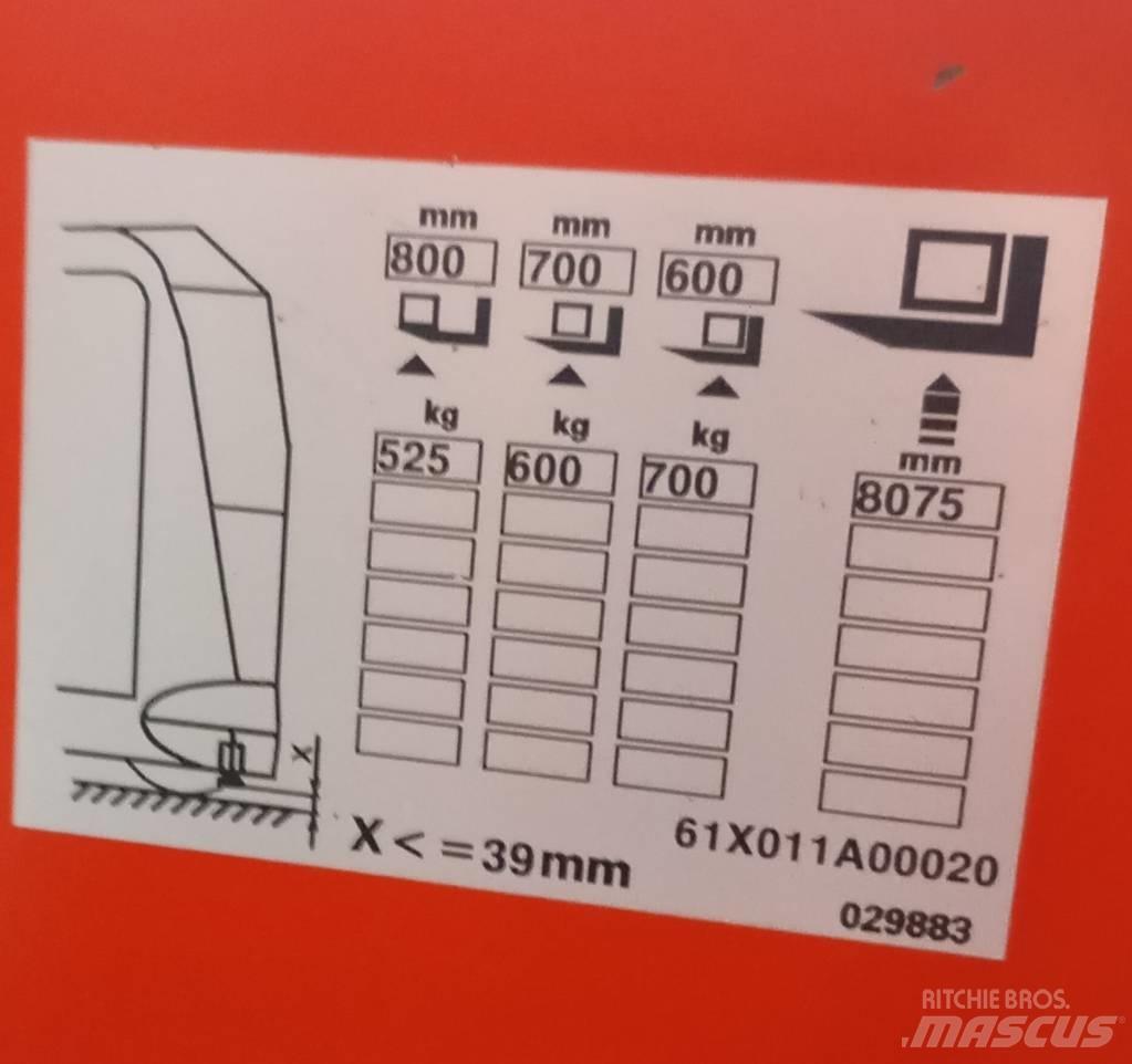 Linde K 011 Reach truck - depo içi istif araçları